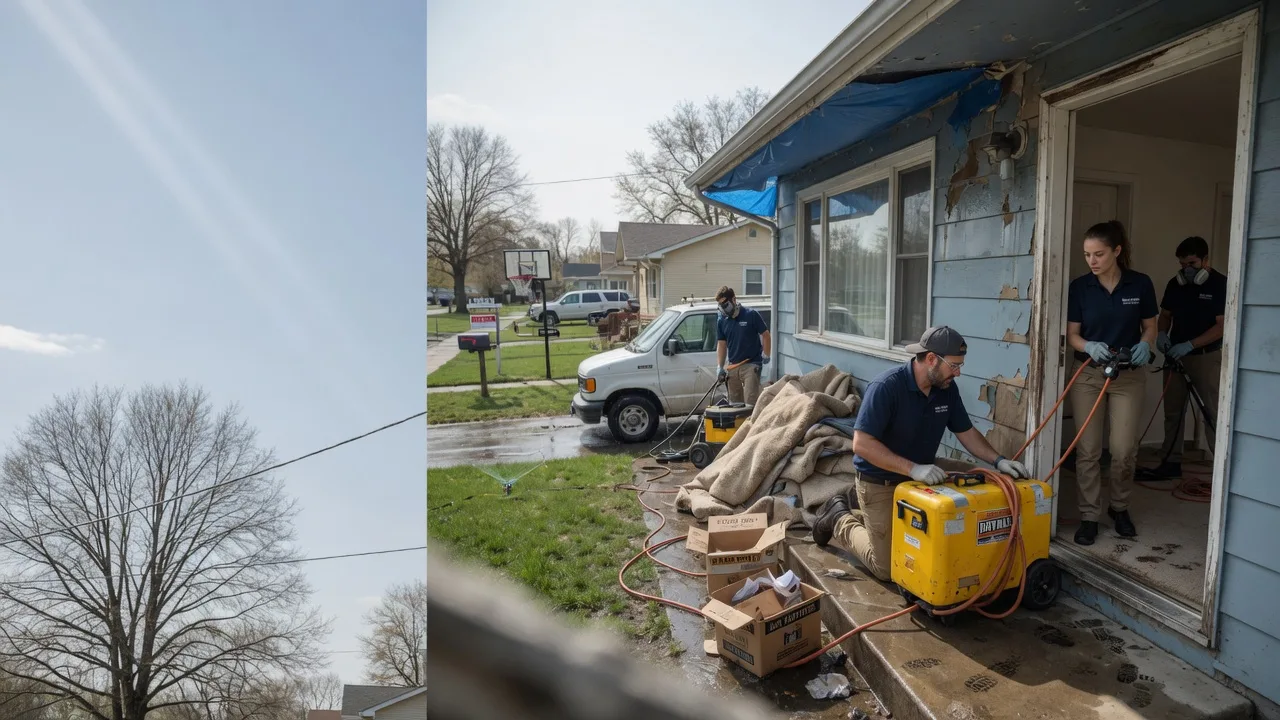 Basement Flood Cleanup in Louisa, VA near me